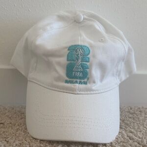White FIFA Miami Cap